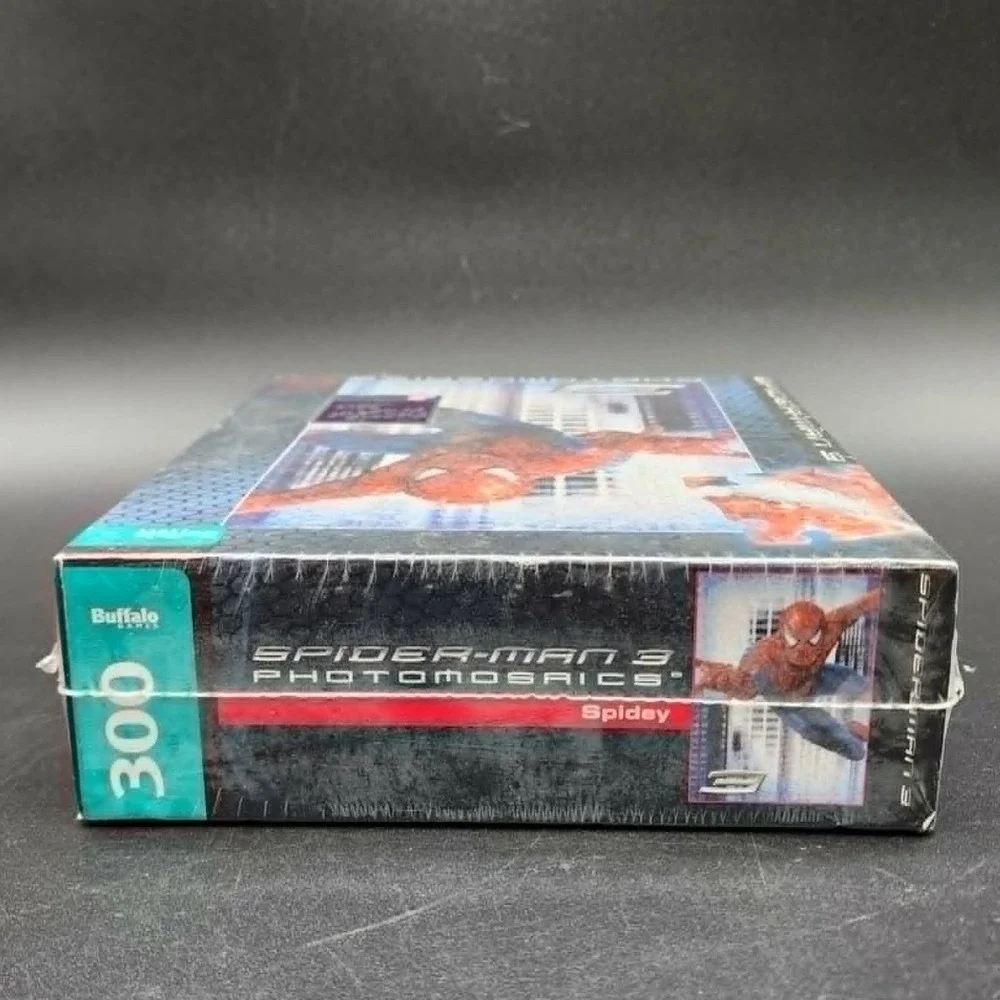 Buffalo Games Blue Spider-Man 3 Photomosaics 300 Piece  Puzzle Marvel Movie